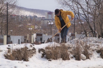 В краевой столице продолжаются общественные субботники